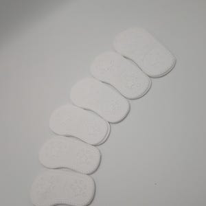 White Baby Shoe Insoles