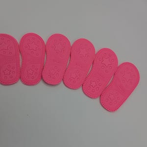 Fuchsia Baby Shoe Insoles