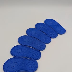Royal Blue Baby Shoe Insoles