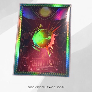 月の書 スリーブ（60枚入り）ホログラフィック遊戯王 日本語サイズ