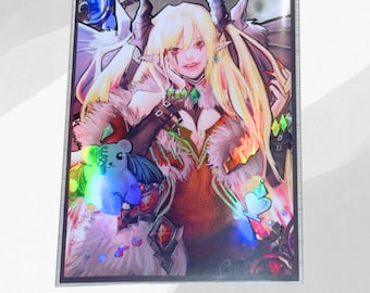 Fiendsmith Lacrima Holographic Card Sleeves (60 Pack) - Japanese Size