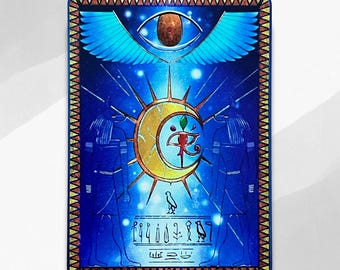 Book of Moon Metal Field Center Playing Card Token Stainless Steel Premium