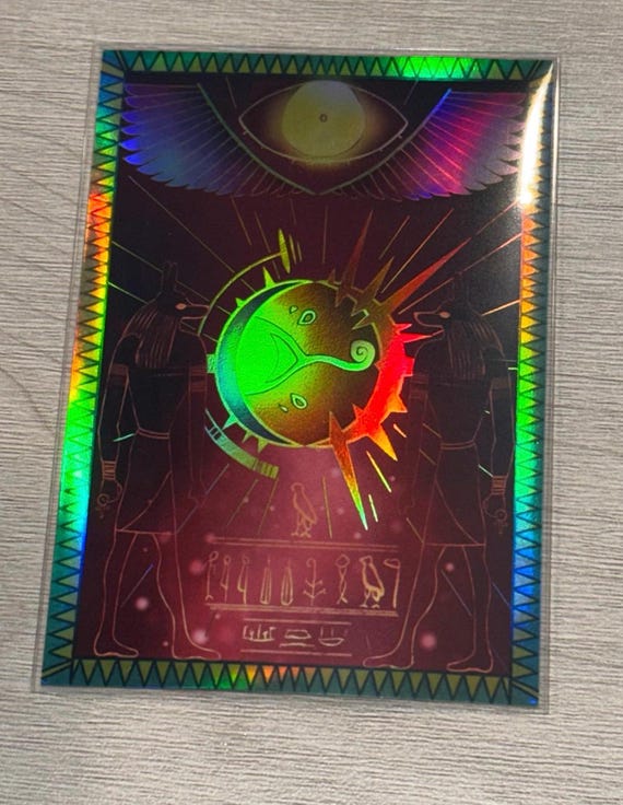 ホログラフィック遊戯王 スリーブ（60枚入り） 日本語サイズ