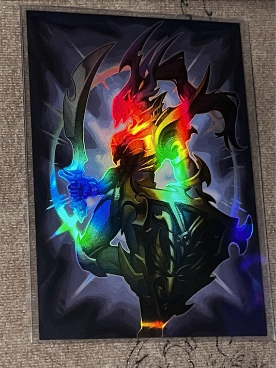 Black Luster Soldier Sleeves (Pack of 60) Holographic Yu-Gi-Oh! Japanese  Size DeckedOutAccessories