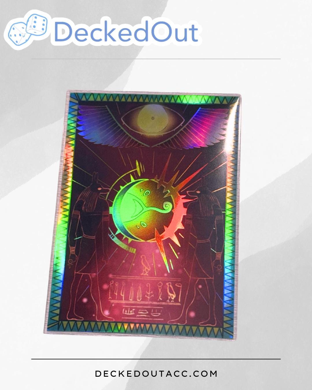 ホログラフィック遊戯王 スリーブ（60枚入り） 日本語サイズ