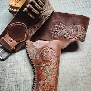 Western holster and belt