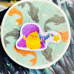 Stickers petits poulets d'Halloween | Stickers Bullet Journal | Décoration pour ordinateur portable | Sticker mignon d'oie | Stickers kawaii faits main