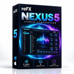 reFX Nexus 5 Virtual Instrument | Lifetime License - Instant Download