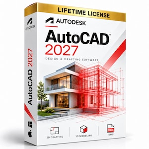 AutoCAD 2027 CAD Software | Lifetime License - Instant Download