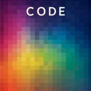 May include: Book cover with a rainbow pixelated background and the title "THE SPECTRUM CODE" in white text. The author's name, "G.D. LINICOMN", is printed in white at the bottom of the cover.