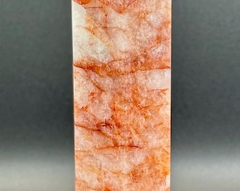Fire Quartz Crystal Tower