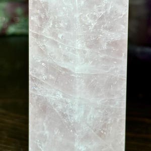Rose Quartz Crystal Tower 5” inches