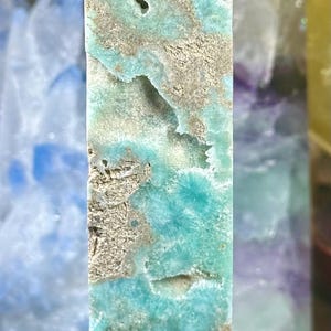 Hemimorphite Crystal Tower 8” inches