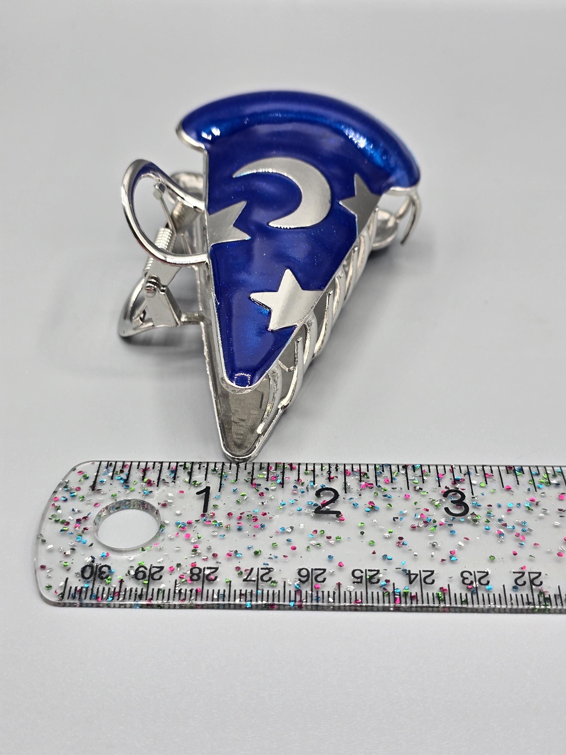 Disney Fantasia The Sorcerer\'s Apprentice Hat Charm Claw Hair Clip Mouse Sorcerors Apprentice Fantasia Metal Hair Claw Clip - Etsy main image 4