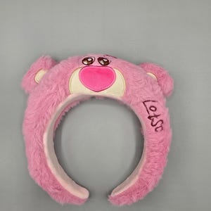 Mickey Minnie mouse ear disney toy story furry lotso strawberry furry headband adult kids
