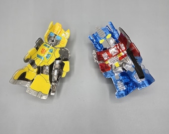 Transformers robot hair claw clip
