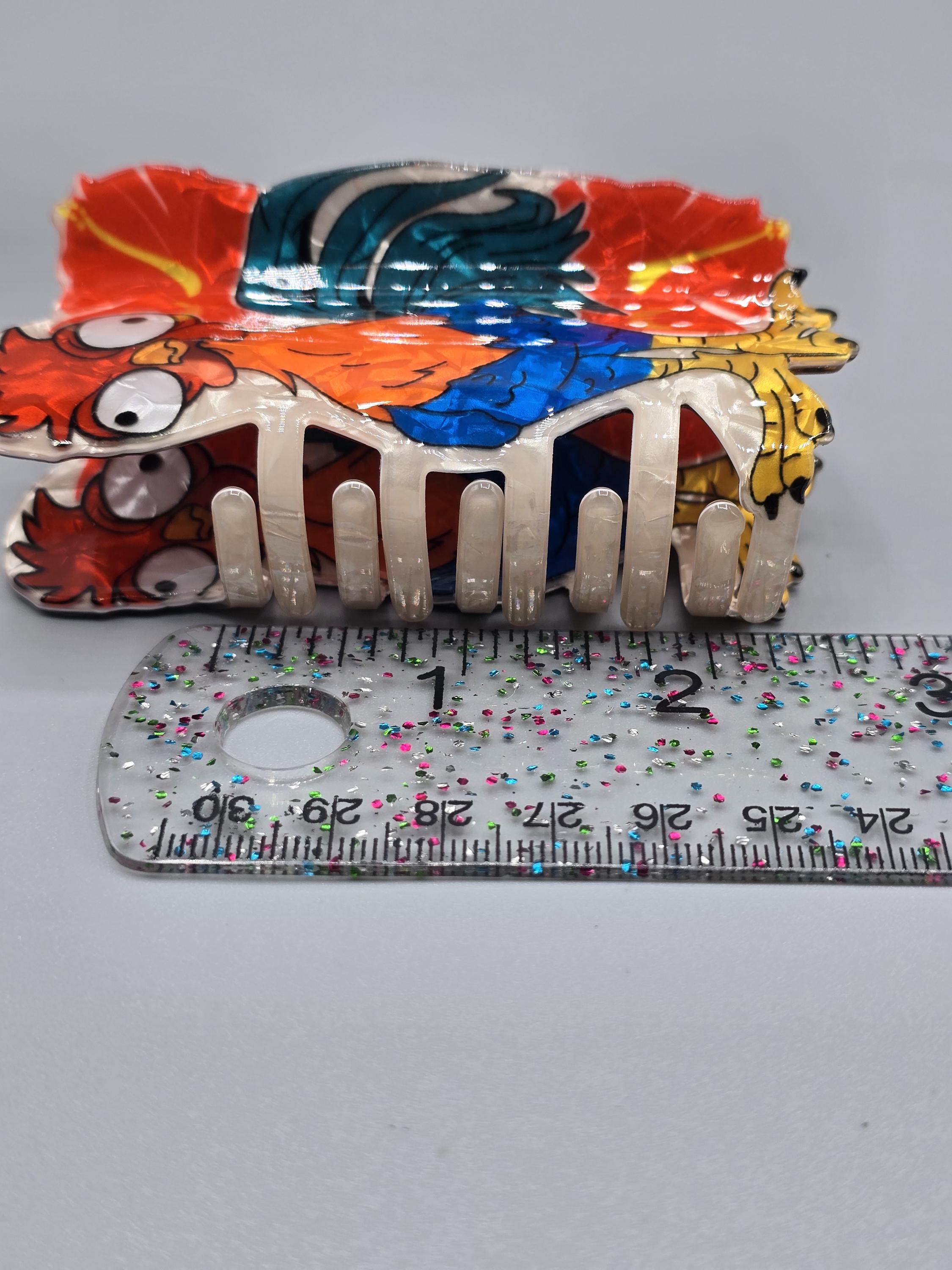 Princess Moana Hei Hei Chicken Hair Claw Clip - Etsy