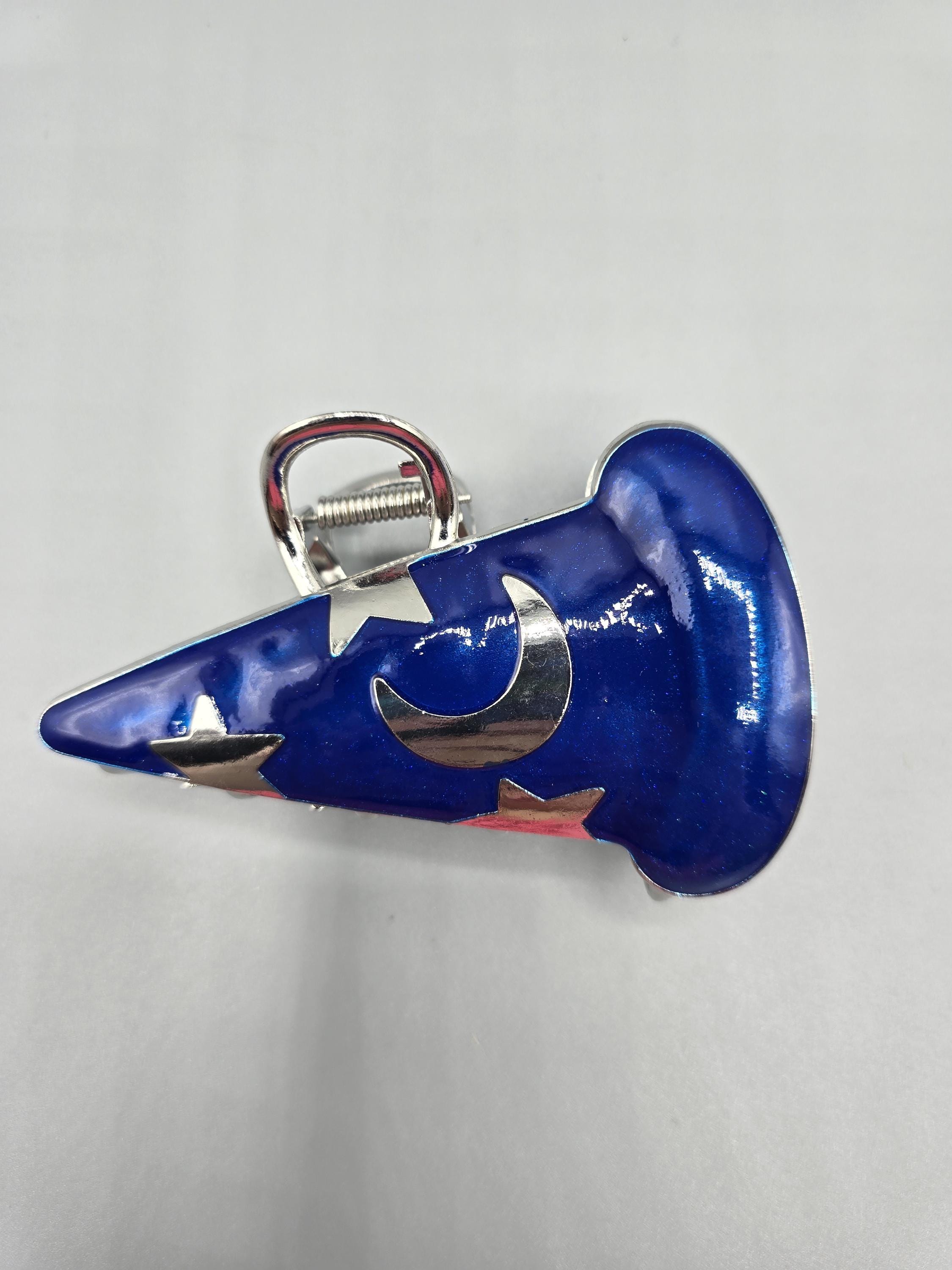 Mouse Sorcerors Apprentice Fantasia Metal Hair Claw Clip - Etsy display picture 1