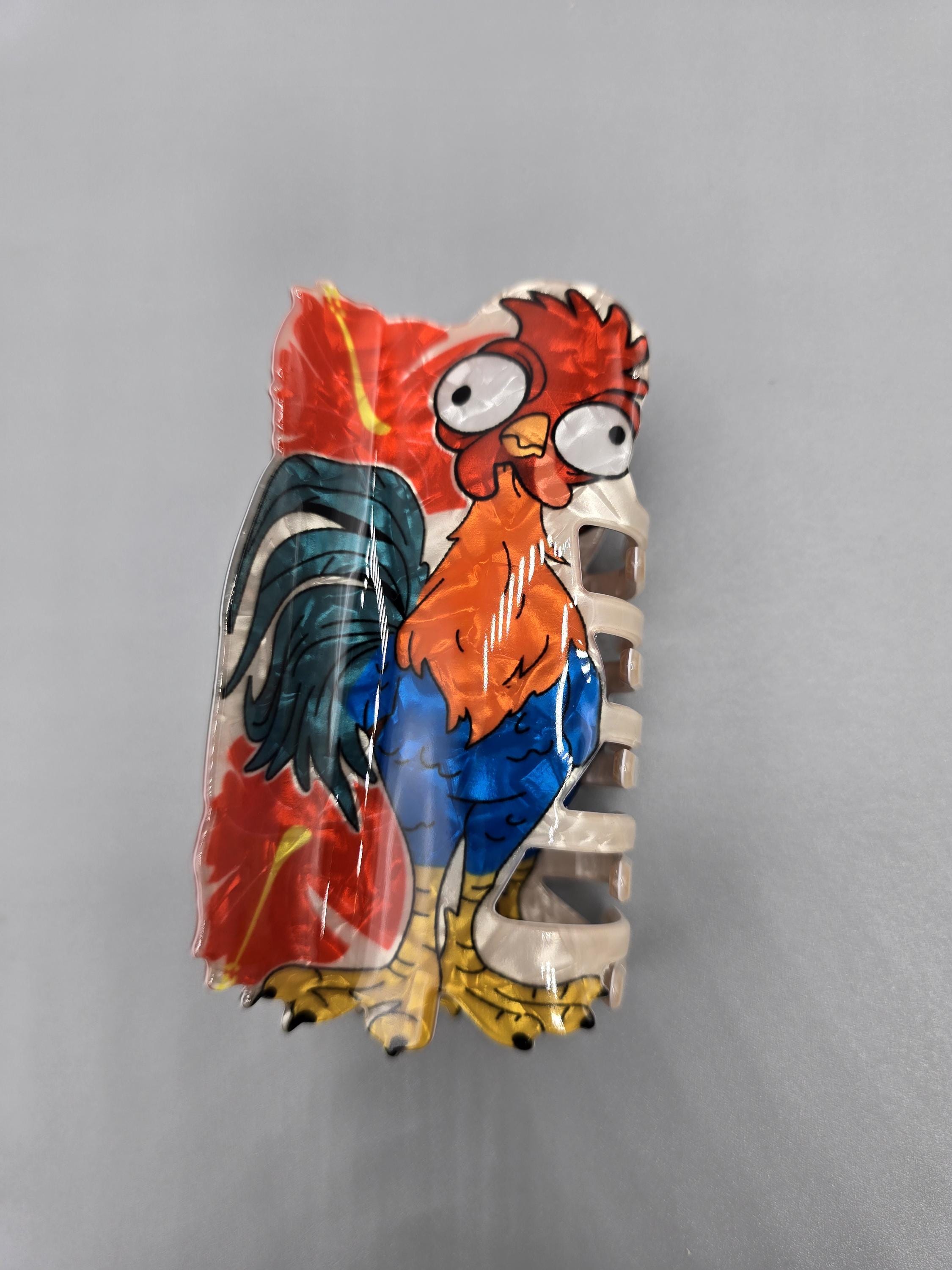 Princess Moana Hei Hei Chicken Hair Claw Clip - Etsy display picture 1