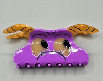 disney figment imagination hair claw clip