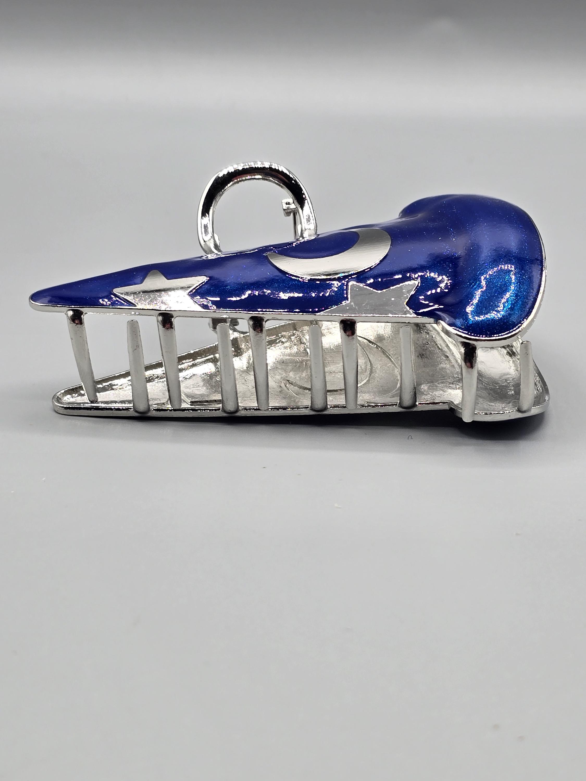 Disney Fantasia The Sorcerer\'s Apprentice Hat Charm Claw Hair Clip Mouse Sorcerors Apprentice Fantasia Metal Hair Claw Clip - Etsy main image 2