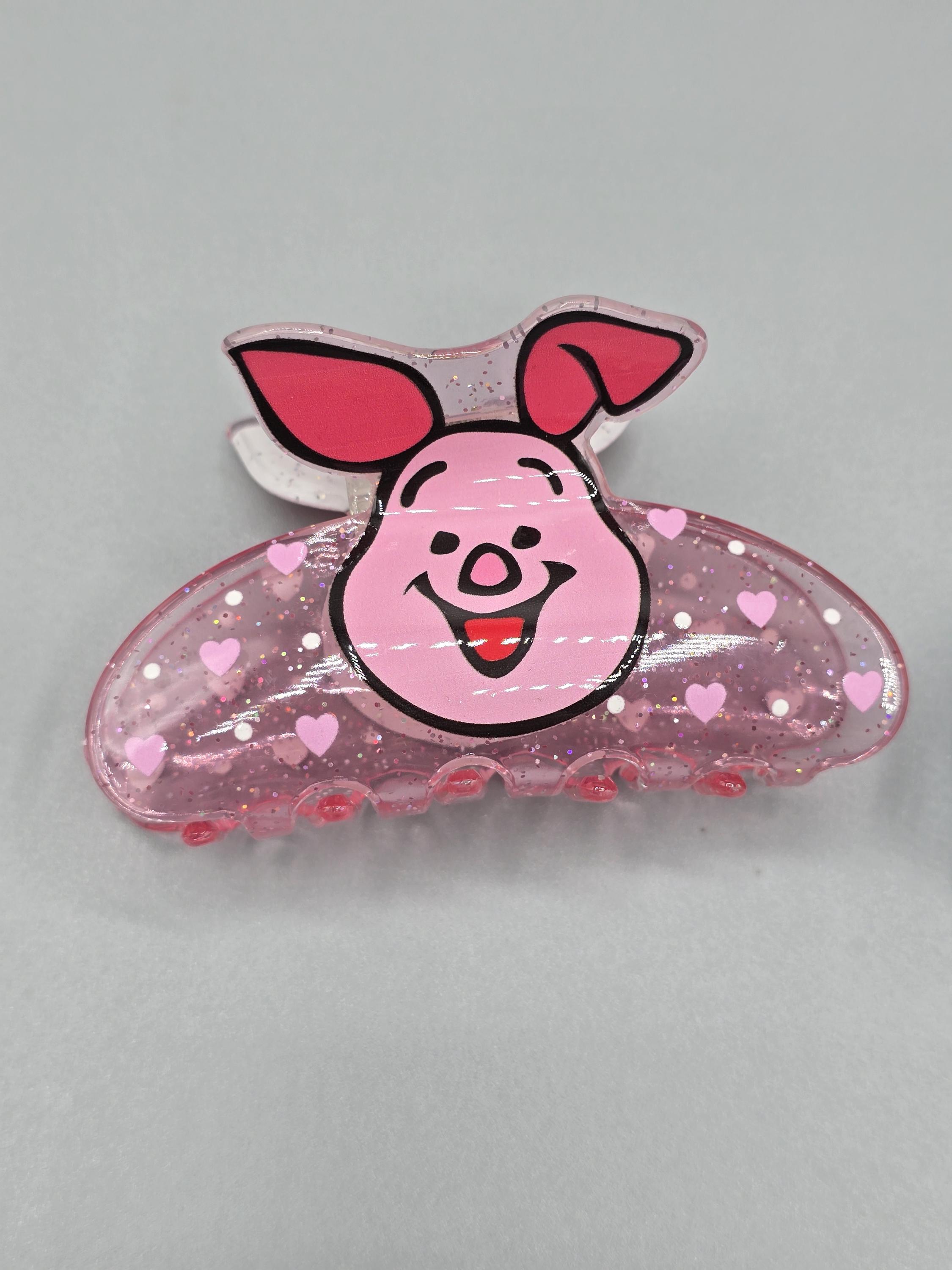 Disney Winnie the Pooh Piglet Eeyore Hair Claw Clip - Etsy