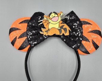 Tigger pooh tiger mouse ear headband adult kids