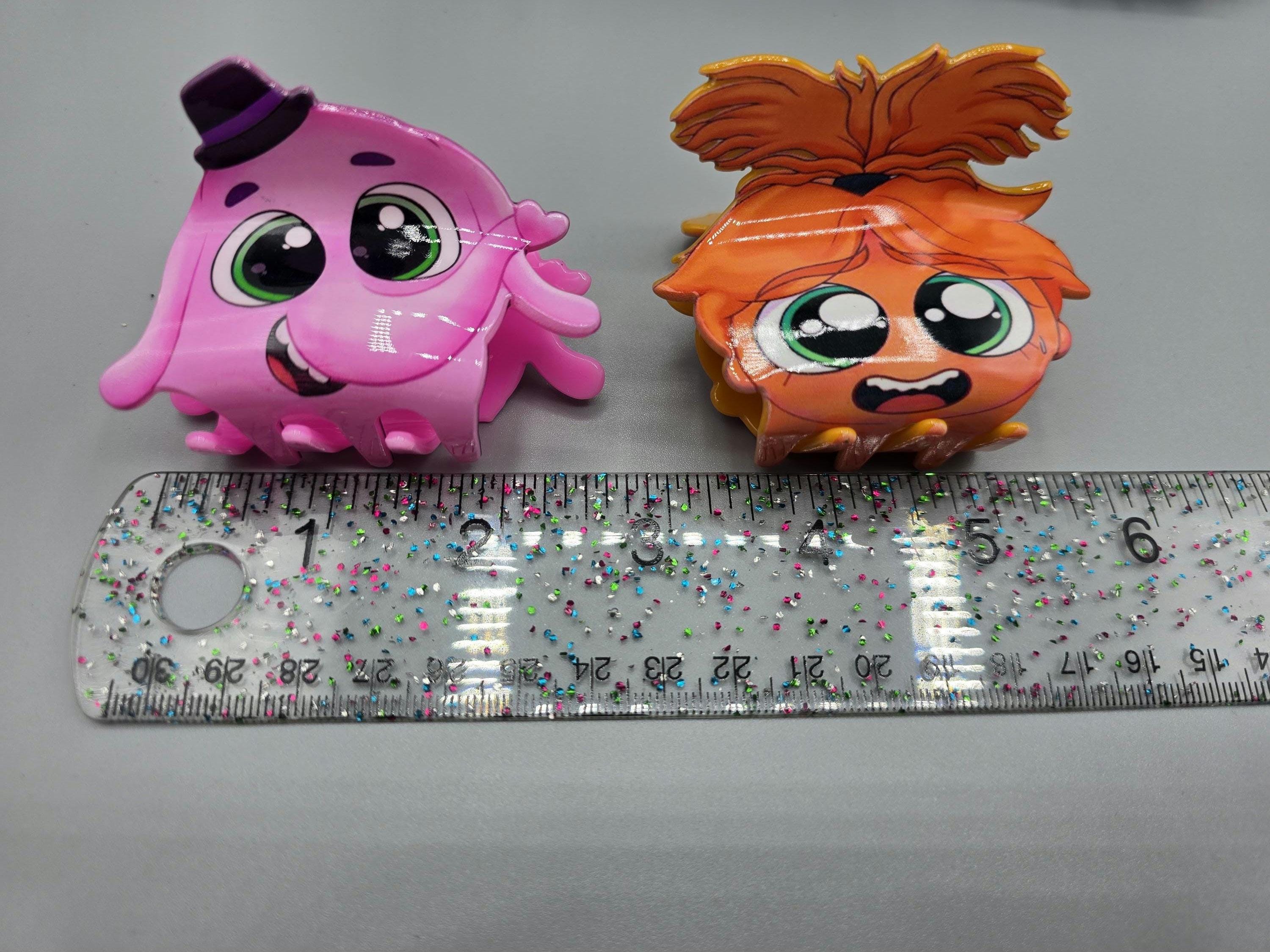 Disney Pixar Inside Out 2 Anxiety Figural Hair Claw Clip Inside Out 2 Anxiety Hair Claw Clip - Etsy main image 2