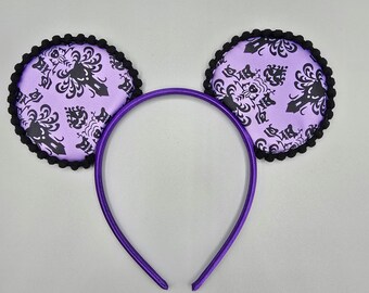 mouse ear headband haunted mansion ride halloween adult kids boys men