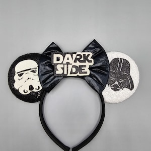 Mickey Minnie mouse ear headband disney star wars dark side adult kids