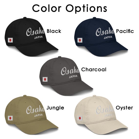 Osaka - Japan | 100% Organic Cotton | Baseball Cap Dad Hat
