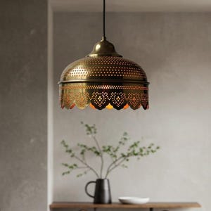 Kitchen Light Hammerd Dome Lamp, Ceiling Dome Lamp, Copper Lamp Dome Light Fixture, Rustic Chandelier, Brass Dome Pendant Lamp