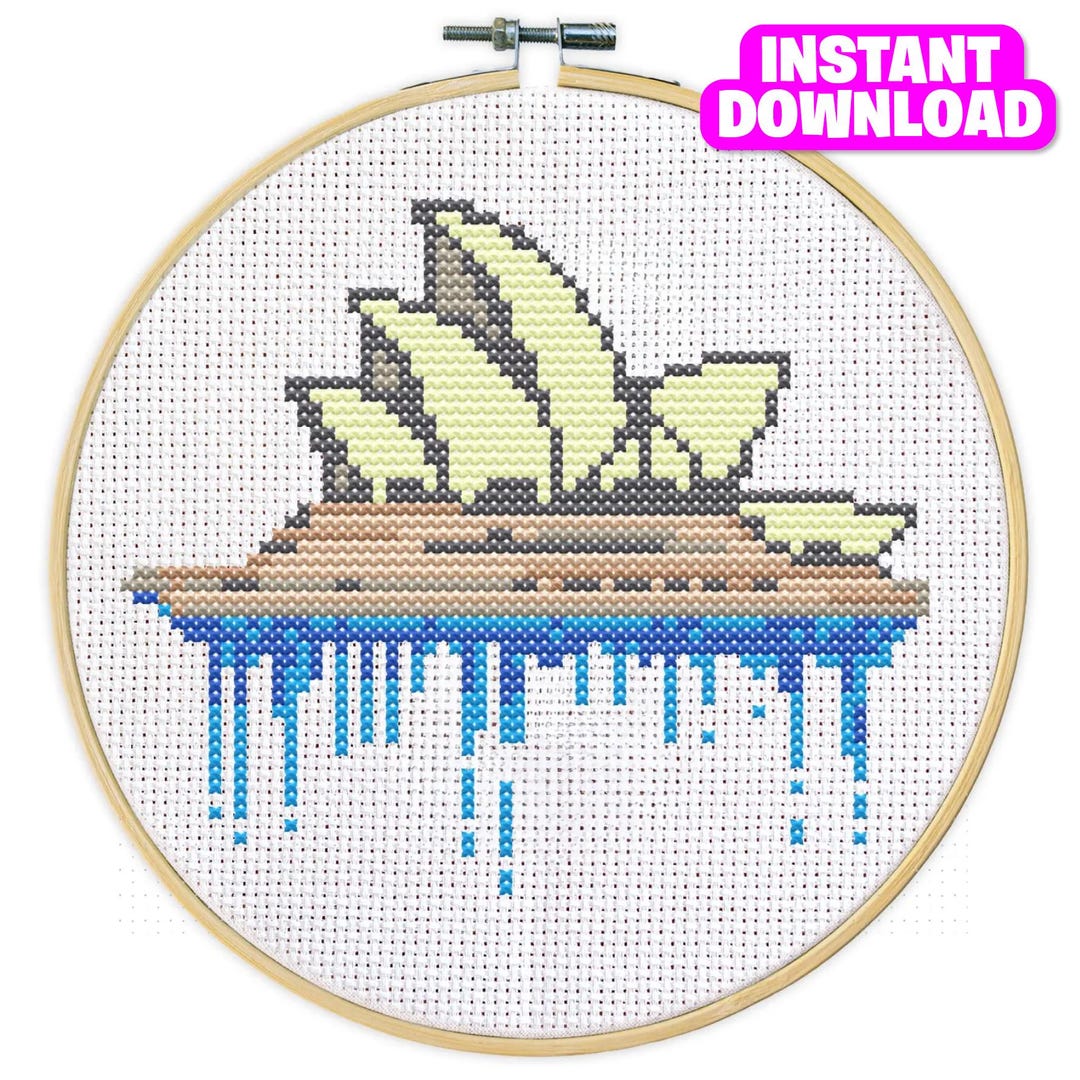 Opera House Craft Pattern Modern Cross Stitch Pattern Opera House - Architectural - DIY Craft PDF ...