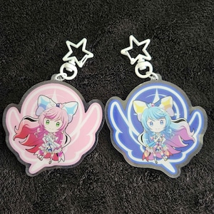 Cure Prism Keychain: Sky Precure Magical Girl Charm