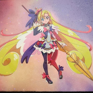 Cure Joker Magical Girl A5 Print: Doki Doki Precure Redesign