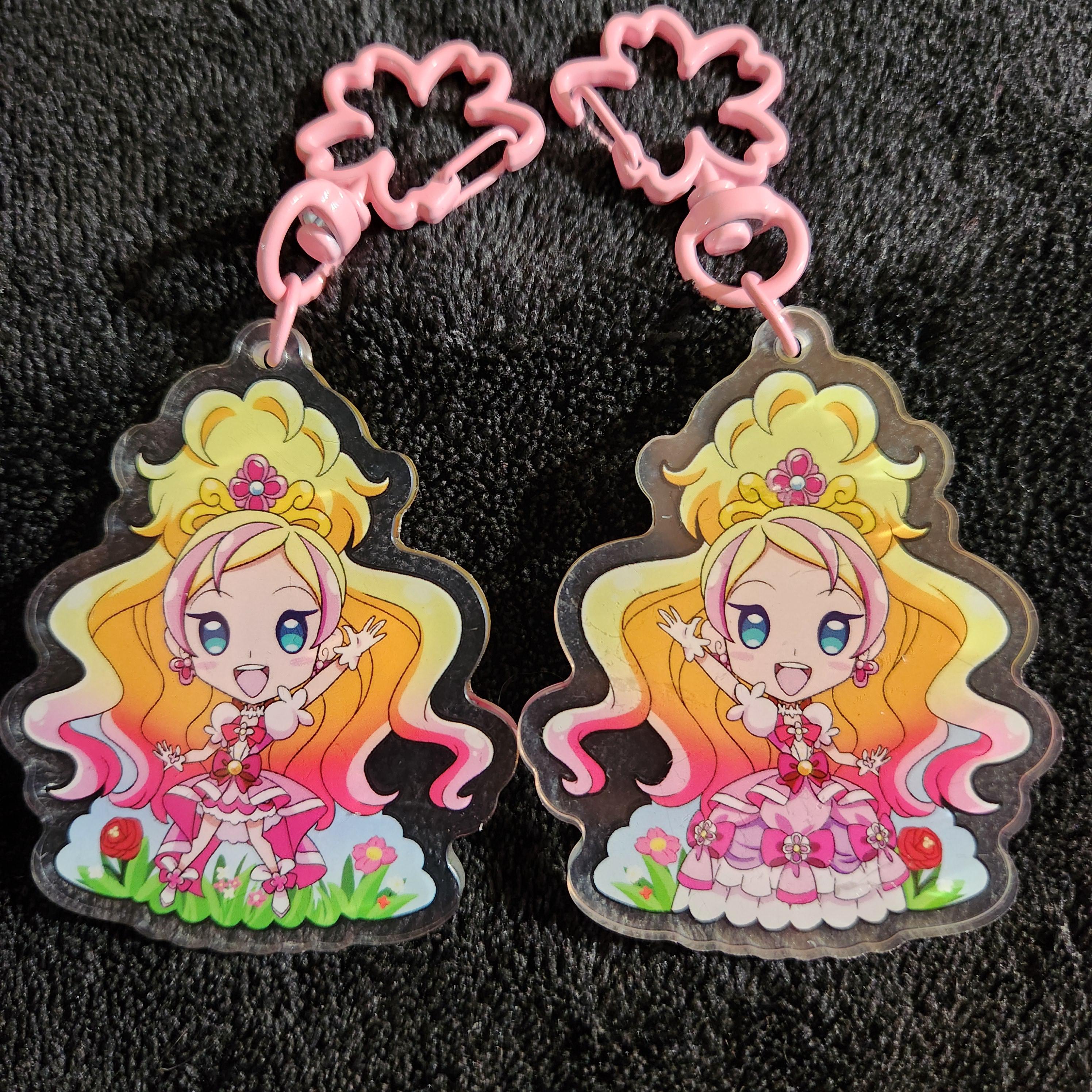 キュアフローラ キーホルダー：Go!プリンセスプリキュア 両面アクリル