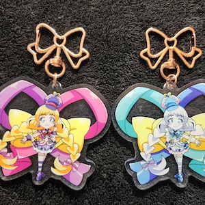 Cure Friendy Keychain, Double-sided, 3 Inch. Acrylic