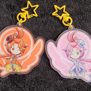 Cure Wing Keychain: Sky Precure Magical Girl Charm