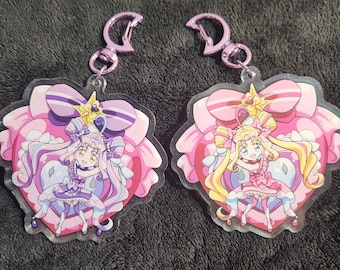 Cure Kyun Kyun Acrylic Charm: Magical Girl Keychain