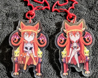 Ameri Azazel, Demon School Iruma Charm, Double-sided, 3 Inch. Acrylic