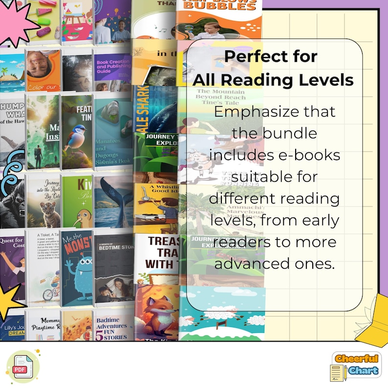 500 Children E Books Bundle, Book Lover Gift, Self Help, Kids e-books, Ebook Collection, Kids Stories, Kids Educational Set