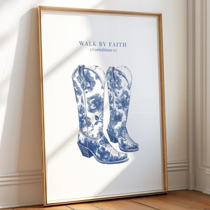 Christian Cowgirl Wandkunst, Christian Cowgirl Wandkunst, Christian Cowgirl Wandkunst, Dekor Bibel Vers Poster, christliche Cowgirl Wandkunst