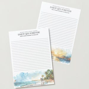 Set di cancelleria per il ministero JW carta da lettere per lo studio della Bibbia Carta intestata scaricabile all'istante carta da lettere stampabile per JW regalo per il ministero dei pionieri