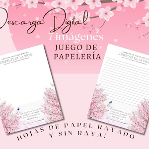 Jw SPANISH Letter Writing Paper Spanish Jw Printable letter writing Paper Spanish Sationery Set Jw Ministry tools
