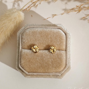 925 Sterling Silver Studs, Minimalist Knot Gold Stud Earrings, Love Knot Earrings, Simple Stud Earrings, Trendy Earrings, Mother&#39;s Day Gifts