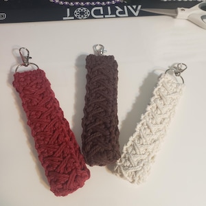 Crochet Wristlet Keychain
