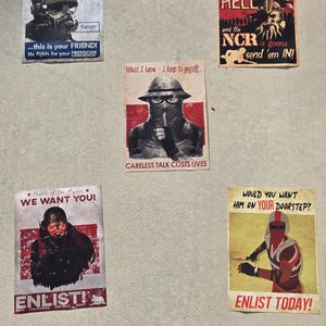Fallout New Vegas- NCR Propaganda Posters