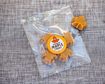 Wedding Maple Candy Guest Bags and Candy Bar