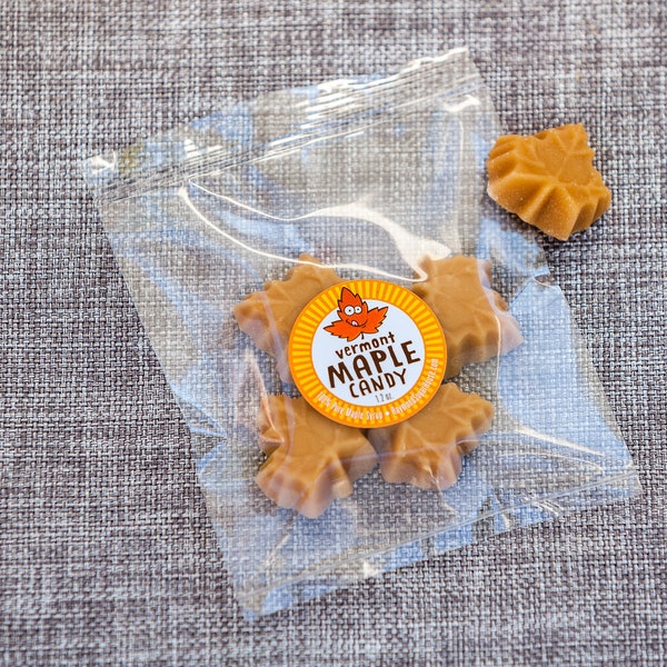 Individual Package of 100% Pure Maple Candy Paleo Gluten Free Candy Naturally Organic FREE SHIPPING