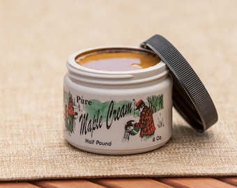 1/2 lb. Pure Vermont Maple Cream with FREE SHIPPING